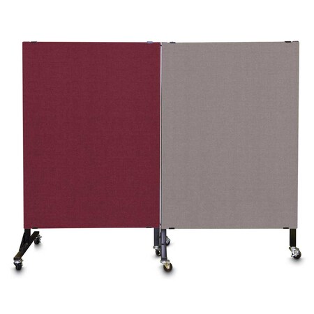 United Visual Products Enclosed Corkboard, 1 Door, 72"x48", 4" Fra UV3426-GOLD-BLACK